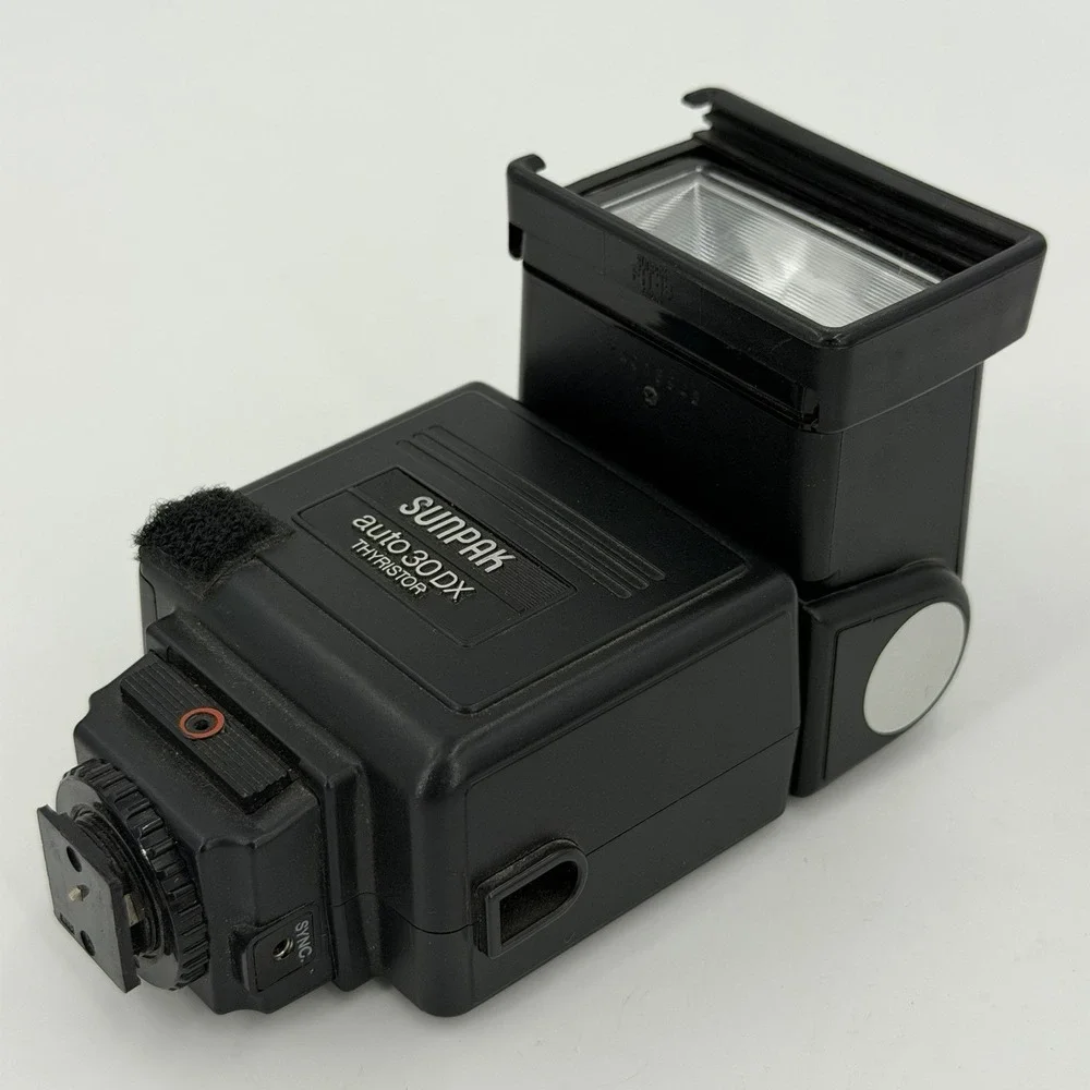 Sunpak Dedicated TTL Flash for Nikon 30 DX Filter Kit Auto Slave System Tested